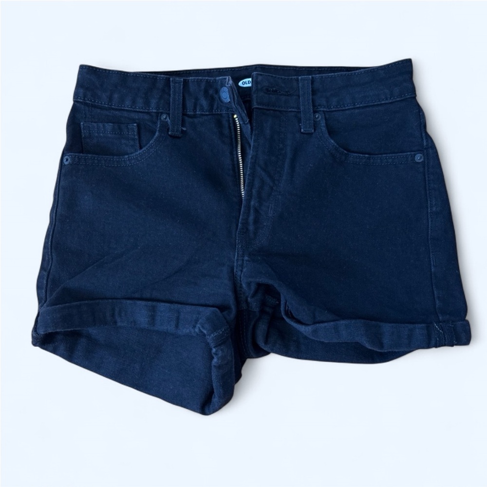 Stylish Dark Blue Jean Shorts for Women